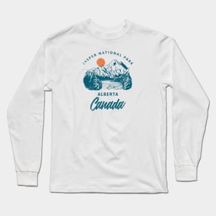 Jasper National Park Alberta Canada Long Sleeve T-Shirt